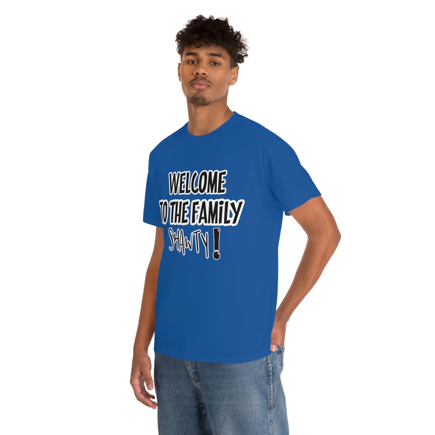 Welcome To The Family Unisex Heavy Cotton Tee