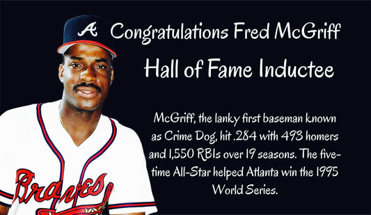 Congratulations Fred McGriff!