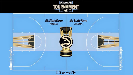 Atlanta Hawks In-Season Tournament Courts are 🔥