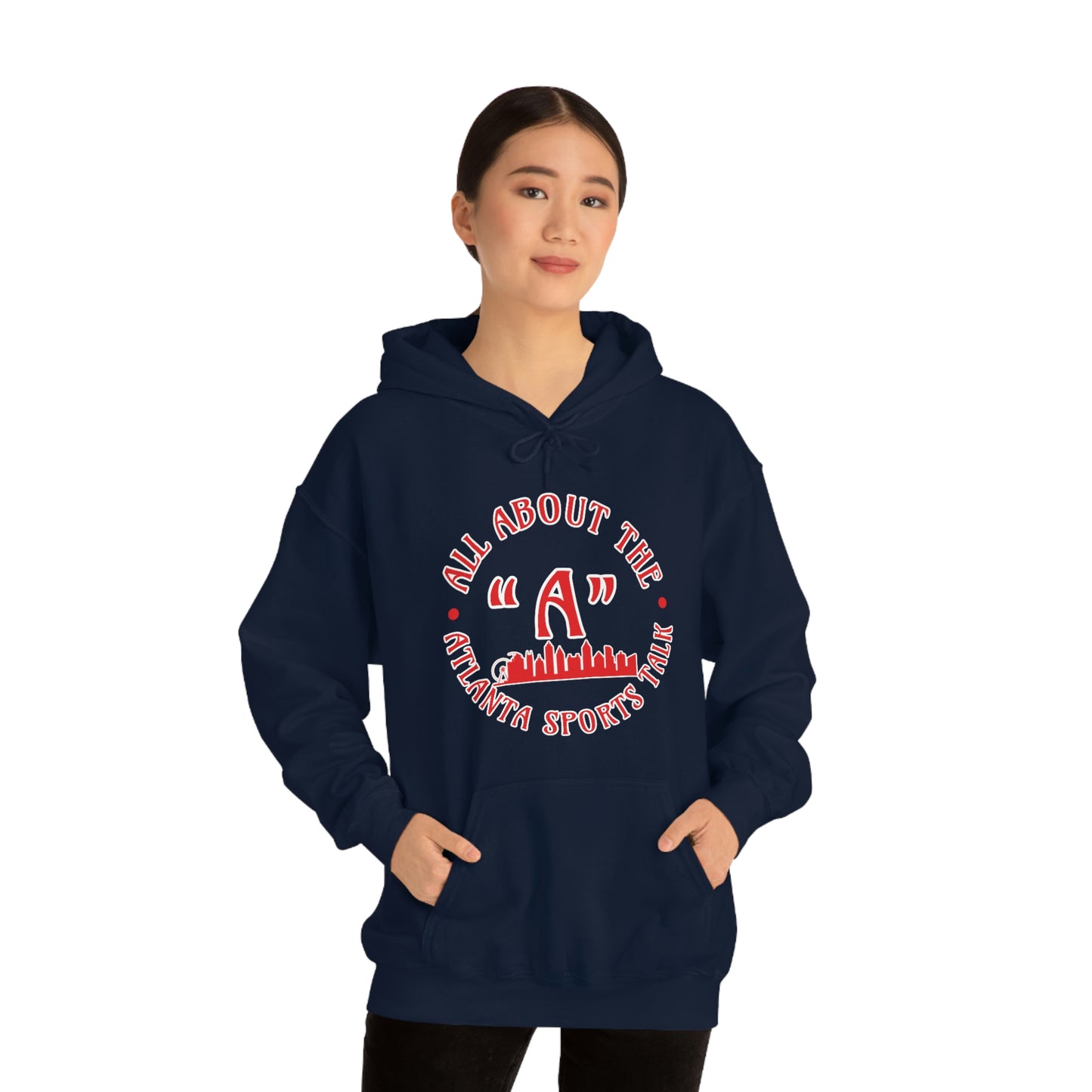 All About The "A" Unisex Heavy Blend™ Hooded Sweatshirt