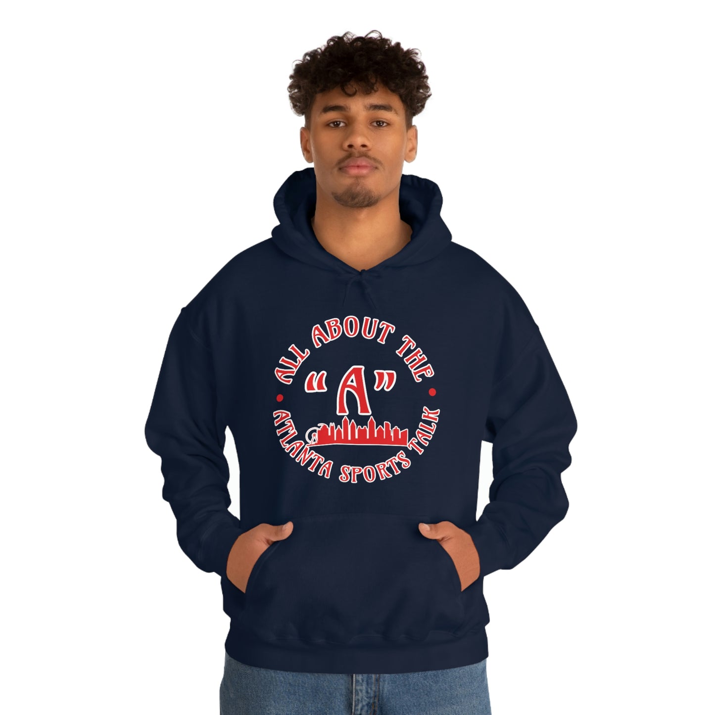 All About The "A" Unisex Heavy Blend™ Hooded Sweatshirt