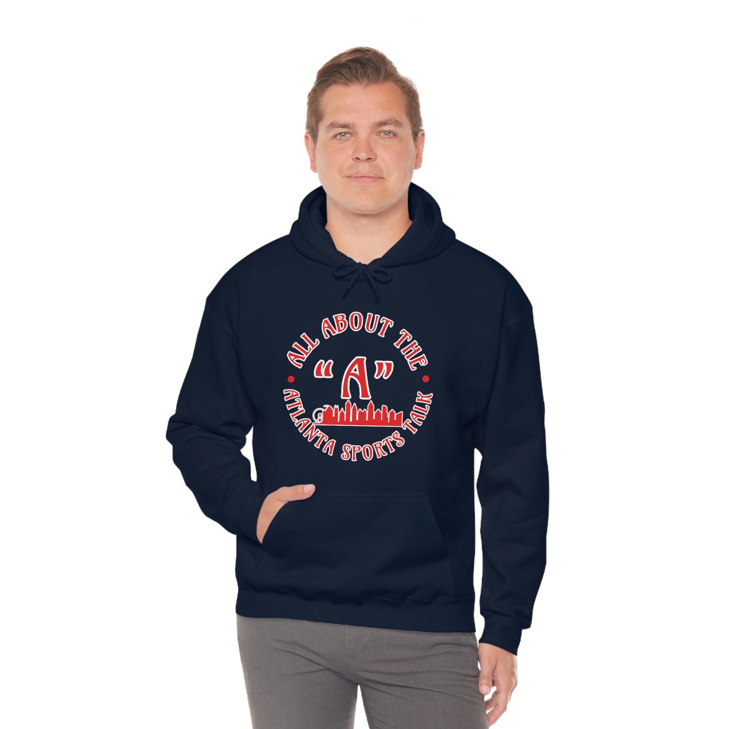 All About The "A" Unisex Heavy Blend™ Hooded Sweatshirt