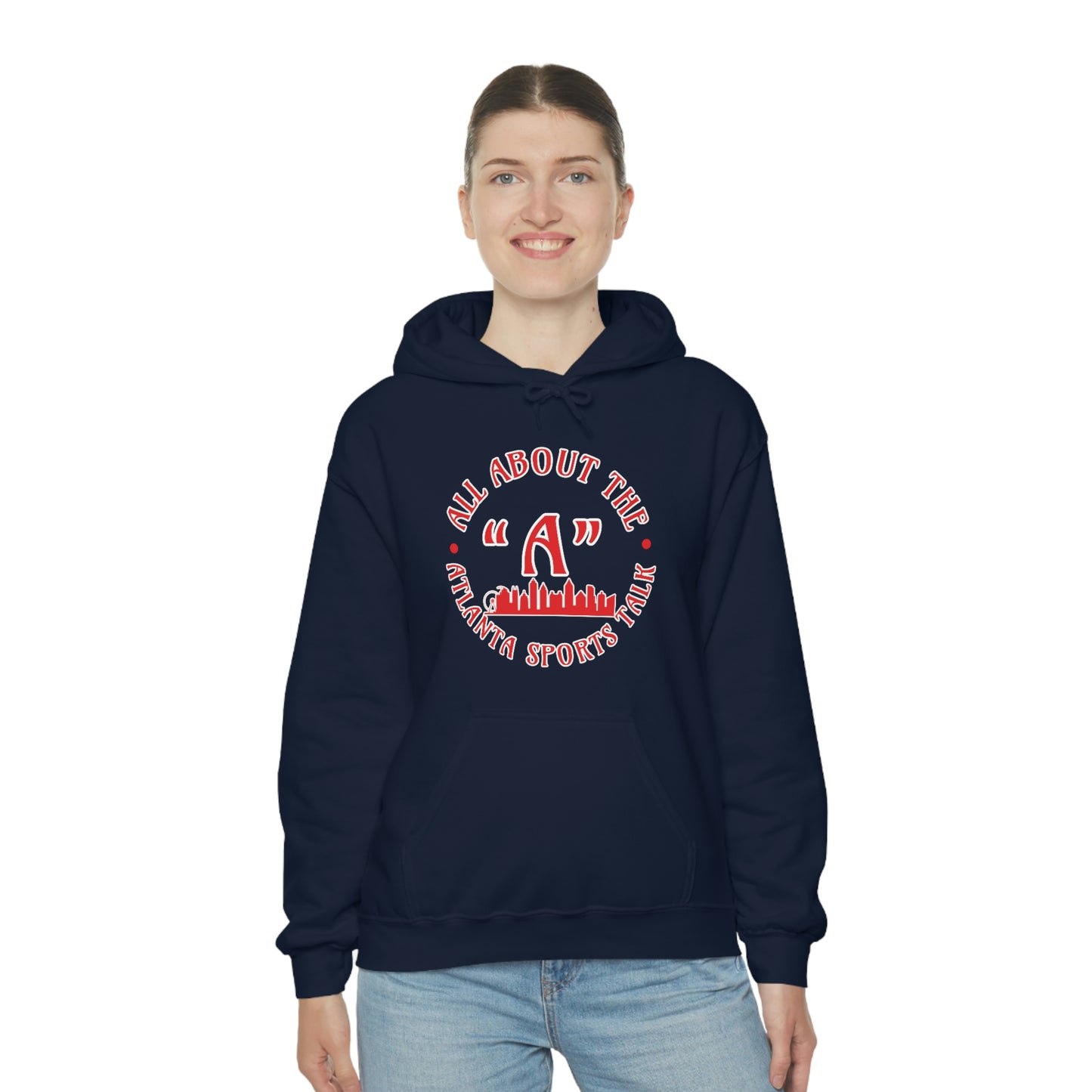 All About The "A" Unisex Heavy Blend™ Hooded Sweatshirt